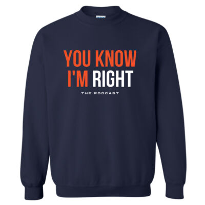 YOU KNOW IM RIGHT - HEAVYBLEND CREWNECK Thumbnail