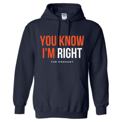YOU KNOW IM RIGHT - HEAVYBLEND HOODIE Thumbnail